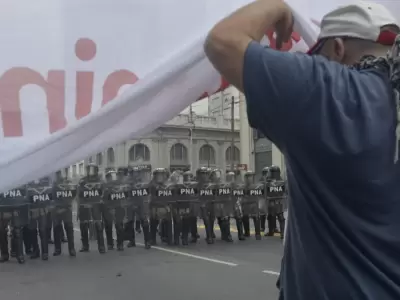 Represi�n en el Puente Pueyrred�n