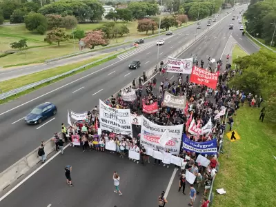 Trabajadores de Fate cortaron Panamericana