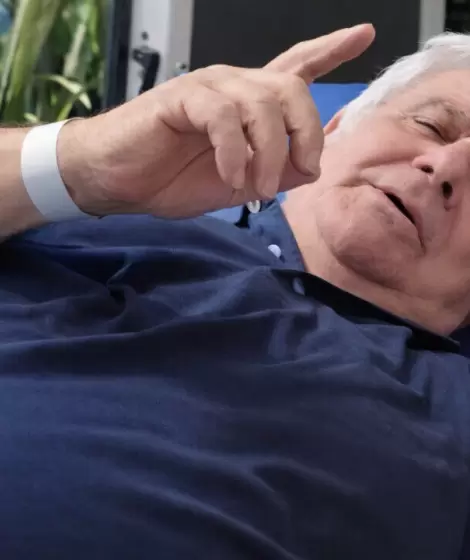 Alberto Samid en su peor momento