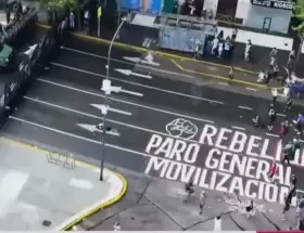 Represi�n en Congreso