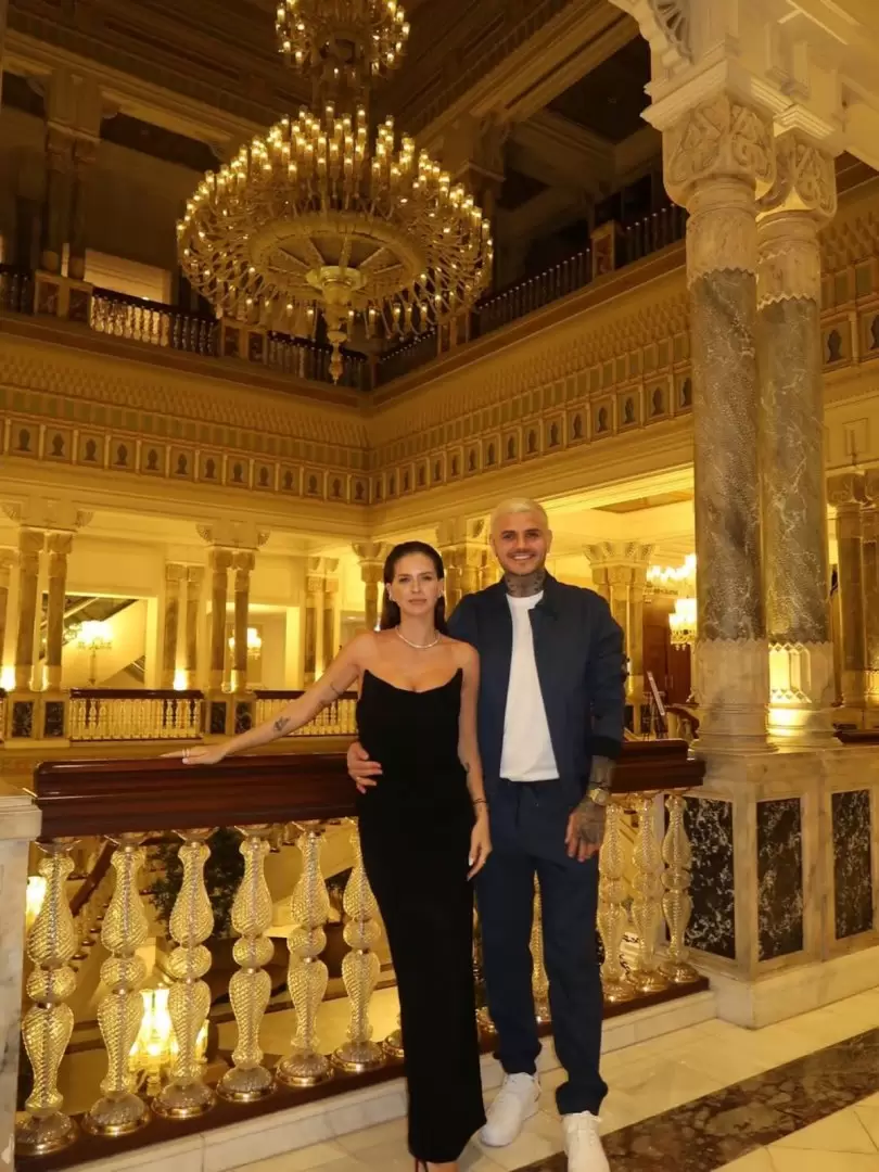 Mauro Icardi festej� su cumplea�os junto a la China Su�rez