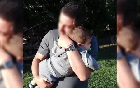 Alejandro Ruffo y su hijito Joaqu�n