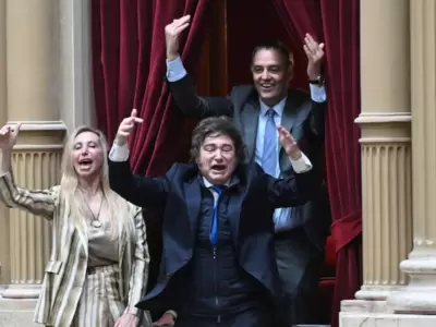 El Presidente Javier Milei prepara su discurso del 1� de marzo