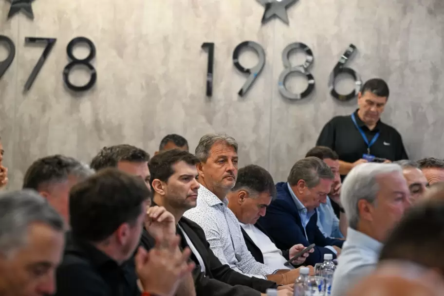 Reunión de Comité Ejecutivo de la Liga AFA en el Predio Lionel Andrés Messi