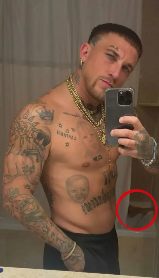 La foto de El Polaco que gener� pol�mica en redes sociales