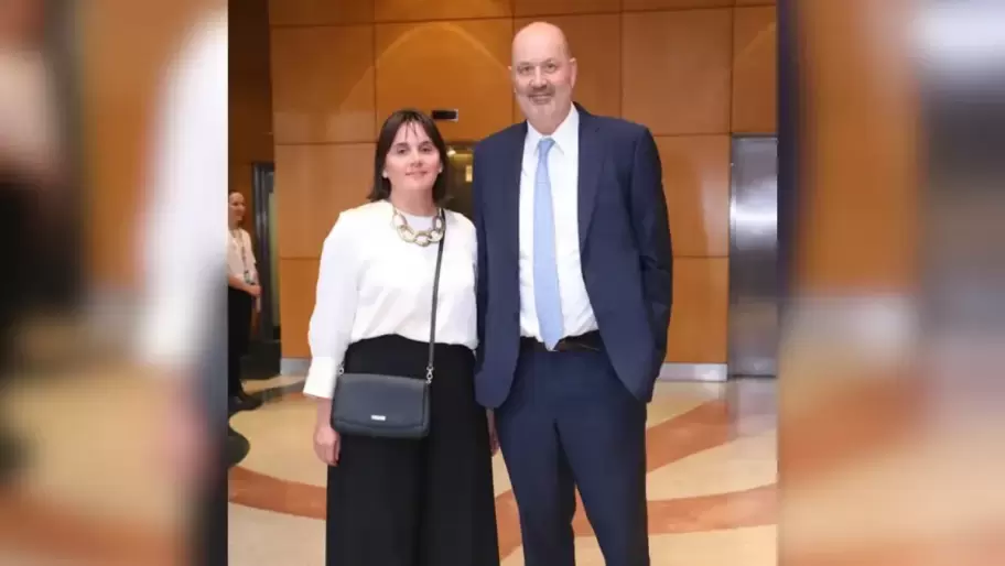 Federico Sturzenegger y María Josefina Rouillet