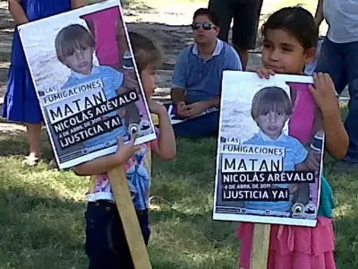 Nicol�s Ar�valo muri� por el contacto con agrot�xicos