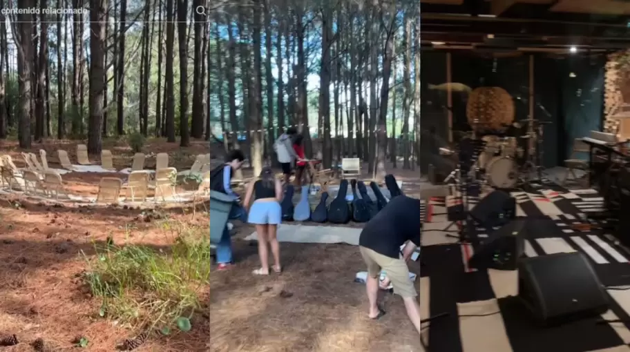 Im�genes del Cris Morena camp de Punta del Este.