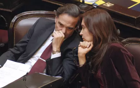 Cristina Fern�ndez de Kirchner y Miguel �ngel Pichetto trabajaron durante muchos a�os codo a codo