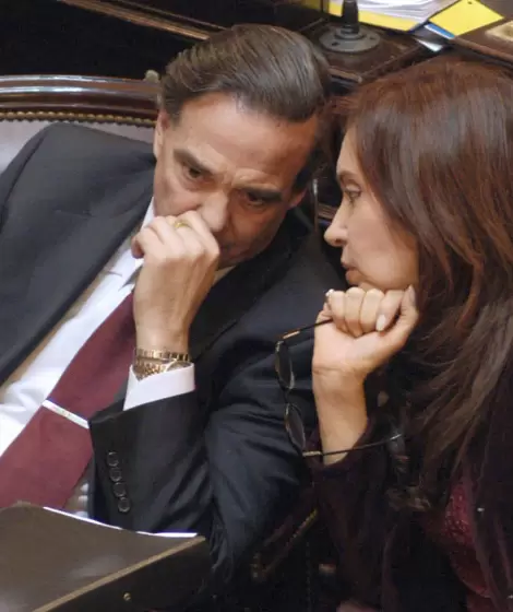 Cristina Fern�ndez de Kirchner y Miguel �ngel Pichetto trabajaron durante muchos a�os codo a codo