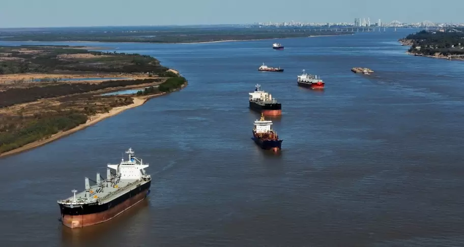 Vía Navegable Troncal en peligro con el gobierno de Javier Milei