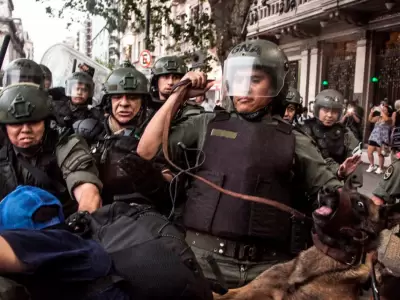 Represi�n en el Congreso