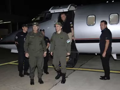 El gendarme argentino Nahuel Gallo fue liberado de El Rodeo 1 y aterriz� en Ezeiza