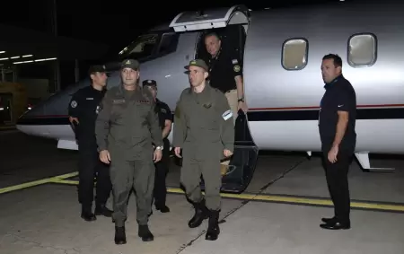 El gendarme argentino Nahuel Gallo fue liberado de El Rodeo 1 y aterriz� en Ezeiza