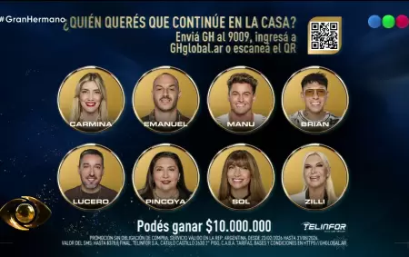 Primera placa de Gran Hermano generacion dorada