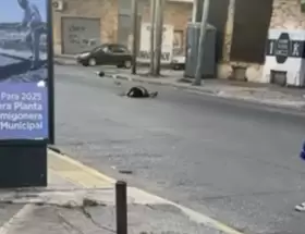 Un motociclista muri� degollado