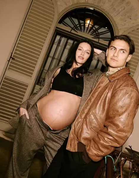 Oriana Sabatini y Paulo Dybala