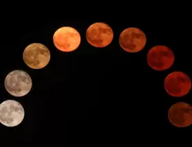 La Luna de Sangre aparecer� en la madrugada del martes