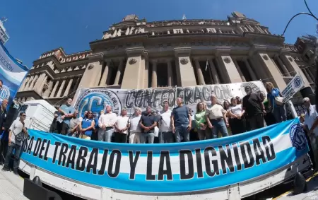 �ltima manifestaci�n de la CGT contra la reforma laboral