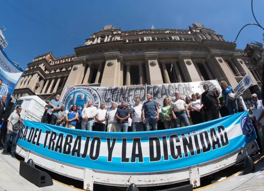 �ltima manifestaci�n de la CGT contra la reforma laboral