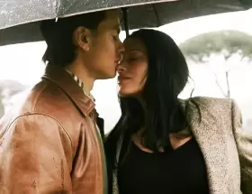 Paulo Dybala y Oriana Sabatini