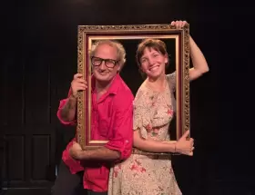 David Masajnik y Victoria Arraba�a.