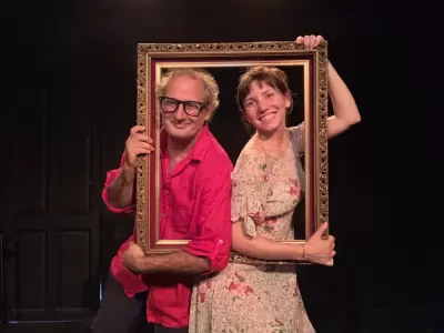 David Masajnik y Victoria Arraba�a.