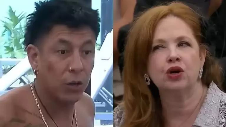Brian Sarmiento cree que esta en un all inclusive y enfrentó a Andrea Del Boca