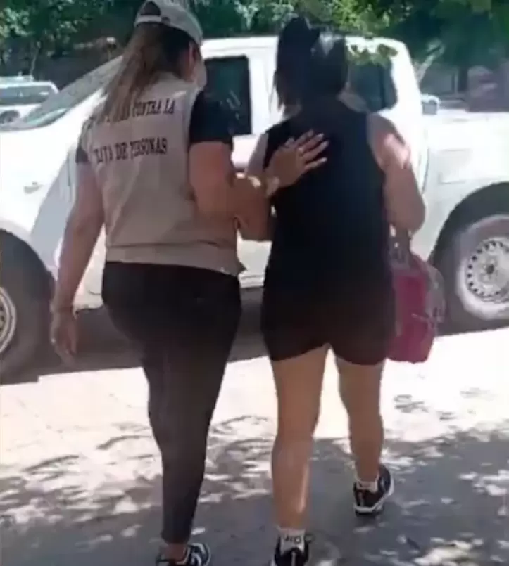 Una joven con discapacidad antes de un presunto traslado por trata