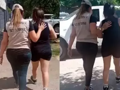 Una joven con discapacidad antes de un presunto traslado por trata