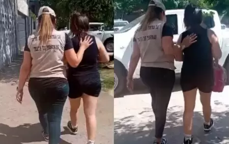 Una joven con discapacidad antes de un presunto traslado por trata