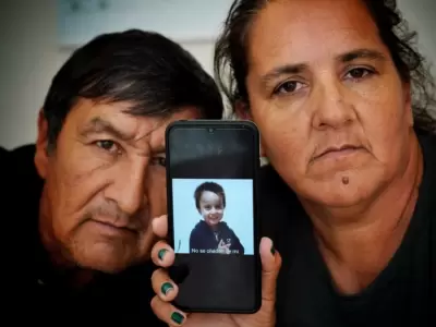 Jos� Pe�a y Mar�a Noguera, padres de Loan Pe�a