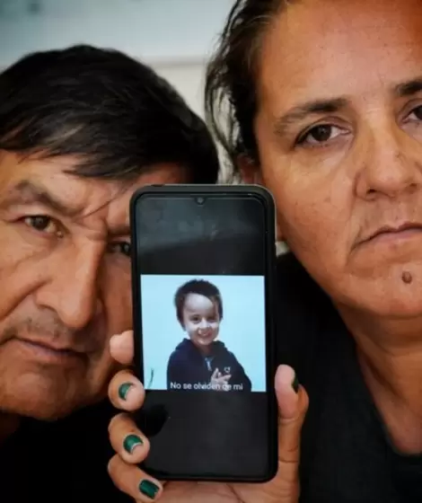 Jos� Pe�a y Mar�a Noguera, padres de Loan Pe�a