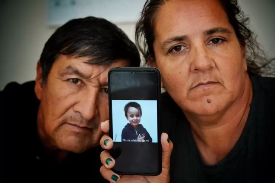 José Peña y María Noguera, padres de Loan Peña