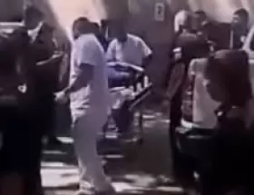 Un acusado de abuso sexual se arroj� desde el cuarto piso y muri� tras agonizar varias horas