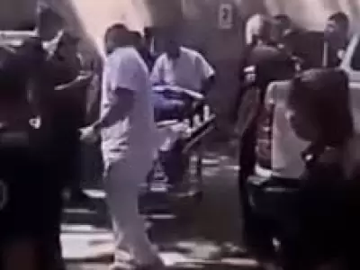 Un acusado de abuso sexual se arroj� desde el cuarto piso y muri� tras agonizar varias horas