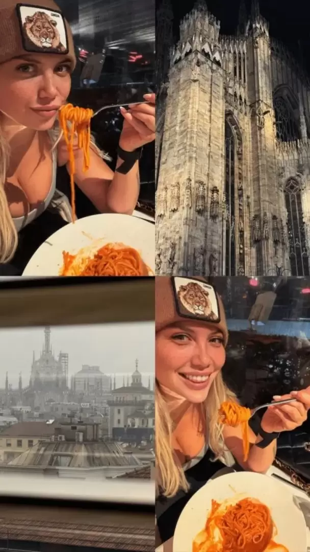 Wanda Nara de vacaciones en Mil�n, donde viv�a con Mauro IcardiWanda Nara de vacaciones en Mil�n, donde viv�a con Mauro Icardi