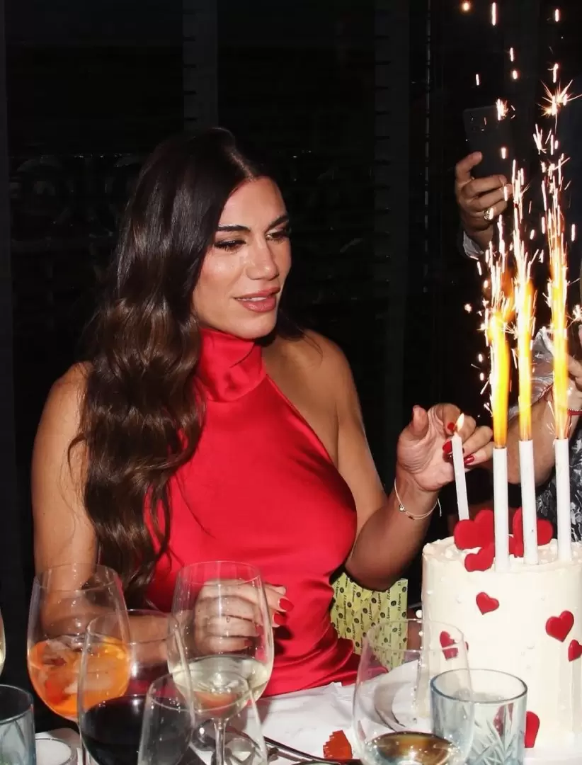 Florencia de la V festej� su cumplea�os n�mero 51