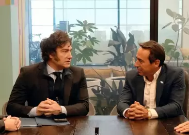 Javier Milei y Marcos Galper�n