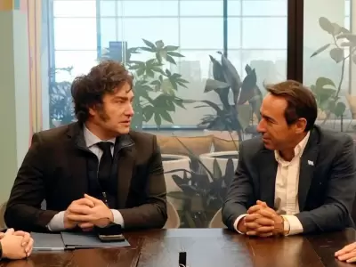 Javier Milei y Marcos Galper�n