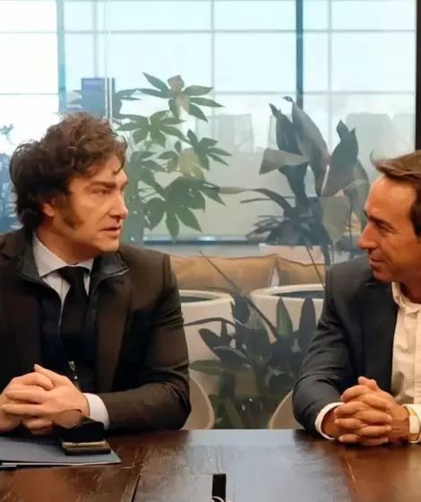 Javier Milei y Marcos Galper�n