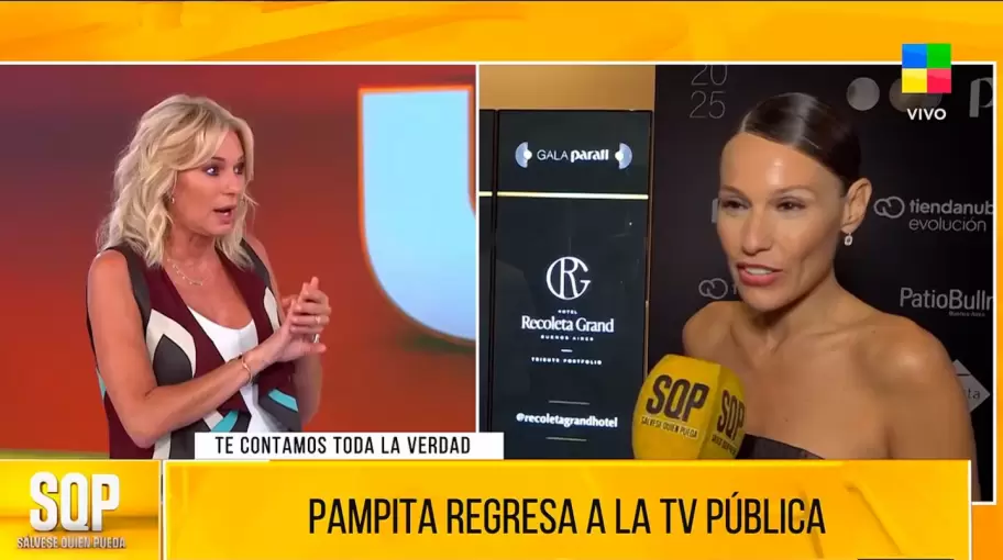 Yanina Latorre cuestion� los 25 millones de pesos que cobrar� Pampita por cuatro d�as de trabajo en la TV P�blica.