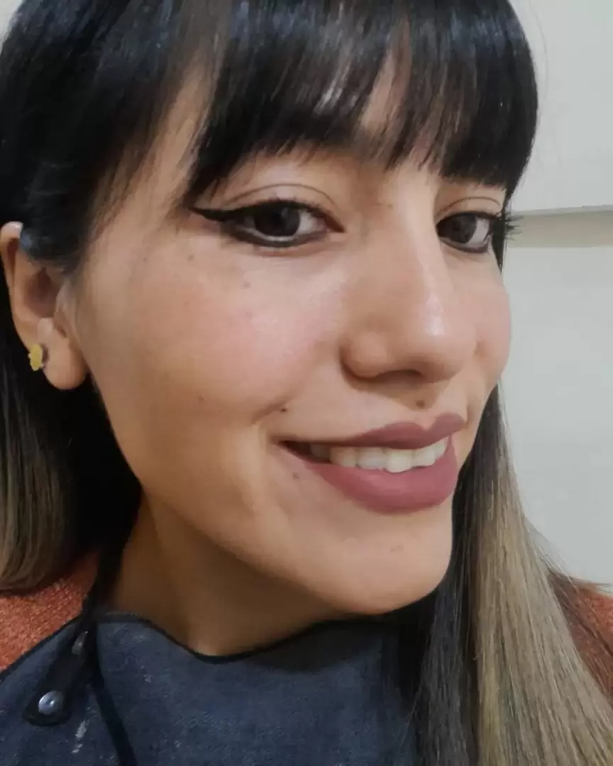 Merl�n D�az,  peluquera de 30 a�os