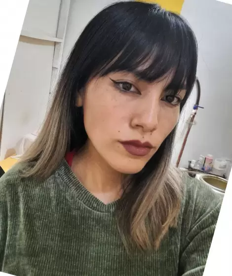 Merl�n D�az, peluquera de 30 a�os