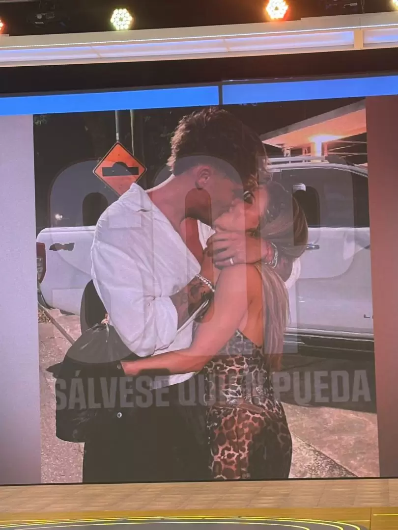 La foto que confirma que entre Ian Lucas y Evangelina Anderson pas� algo m�s que una amistad