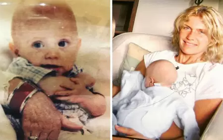 Maru Botana junto a su hijo Facundo