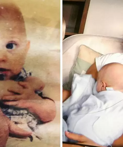 Maru Botana junto a su hijo Facundo