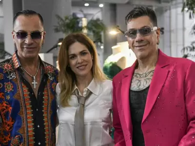 Walter V�zquez, Lilia Lemoine y Roberto Piazza