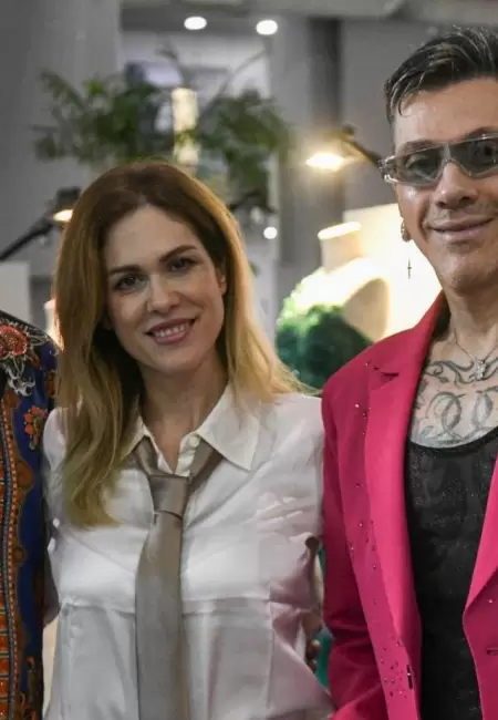 Walter V�zquez, Lilia Lemoine y Roberto Piazza