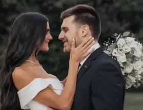 Emily Lucius y Rodrigo Valladares Macri